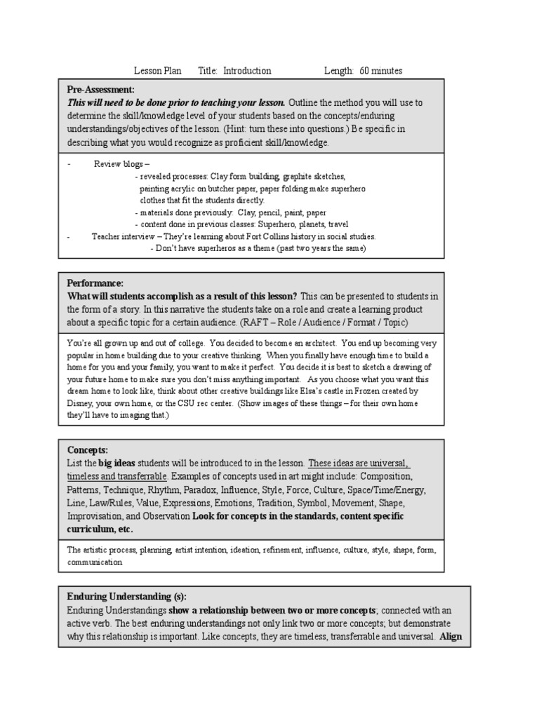 Lessonone 2 | PDF | Literacy | Learning