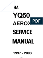 Yamaha Aerox YQ50 Service Repair Manual 1997-2008