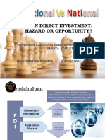 Foreign Direct Investment