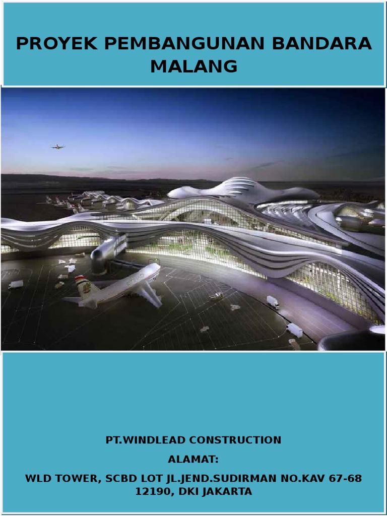 Proposal Manajemen Proyek Bandara