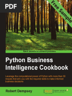 Python Business Intelligence Cookbook - Sample Chapter