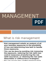 Risk Management