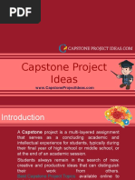 Download Capstone Project Ideas by Capstone Project Ideas SN293315304 doc pdf