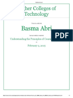 basma abdulla understanding the principles of course design