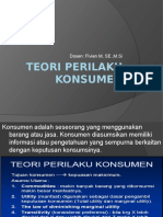 TEORI KONSUMEN