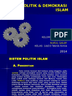 Sistem Politik Dan Demokrasi Islam