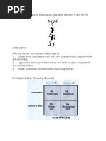 Who Am I? (Values Education Sample Lesson Plan For All School Levels