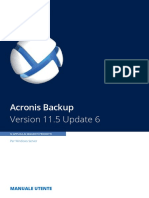 AcronisBackupWS 11.5 Userguide It-IT