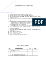 Daftar Pertanyaan Wawancara