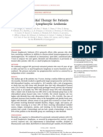 Ibrutinib As Initial Therapy For Patients With Chronic Lymphocytic Leukemia.