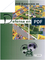 1010 Ejercicios de Defensa en Futbol