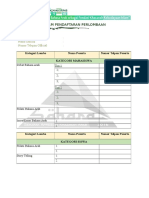 Form Pendaftaran Perlombaan Sahara 2016