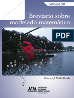 Breviario Sobre Modelado Matemático