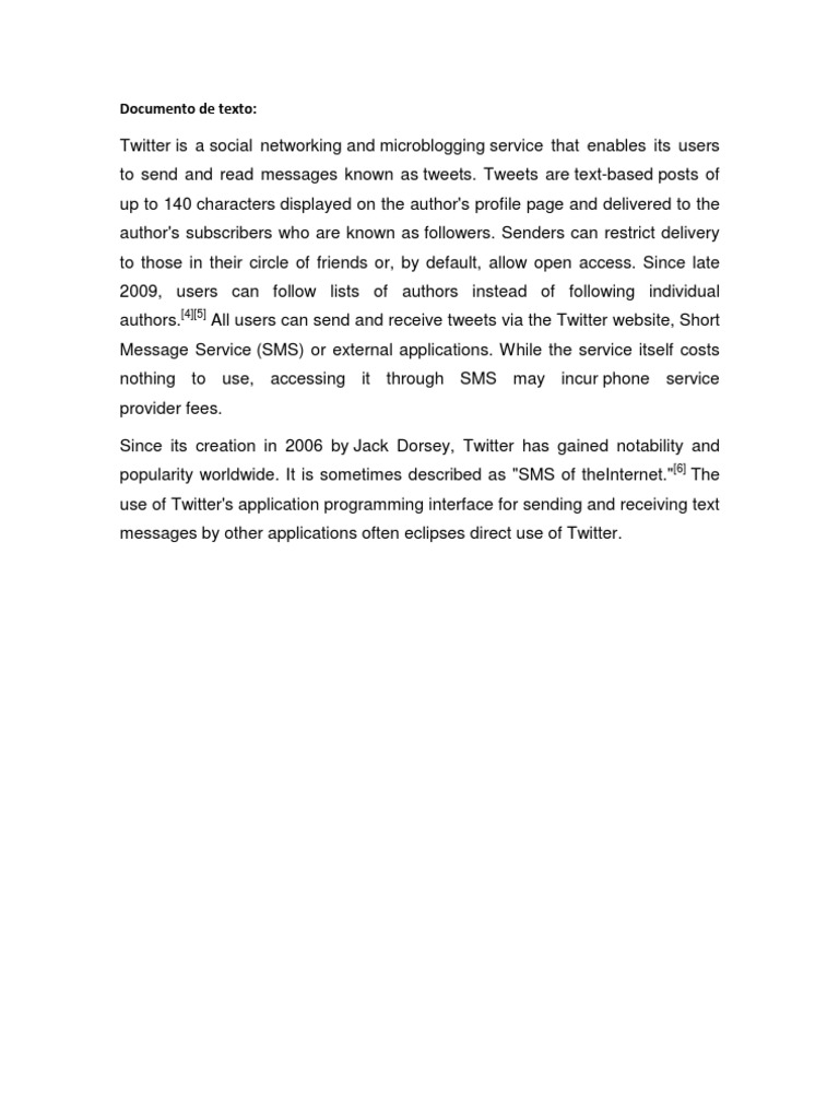 Twiter | PDF
