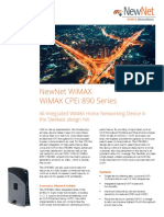 WiMAX CPEi 890 Data Sheet