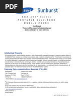 Download ATT Samsung Sunburst by Wirefly SN29335232 doc pdf