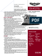 Waukesha 12VAT27GLC Engine Data