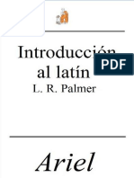 Introducción Al Latín. J. R. Palmer. Ariel