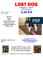Lacey Missing