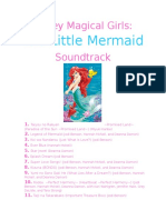 Disney Magical Girls The Little Mermaid Soundtrack