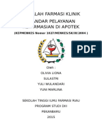 Makalah Farmasi Klinik