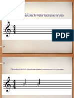 Recorder Flash Cards
