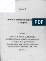 Estudio Antropológico de La Religión