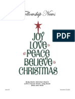 December 15, 2015 The Fellowship News