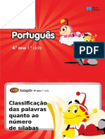 Portugues 2 Classificacao Quanto Num Silabas