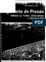 INGENIERIA de PRESAS, Obras de Tomas, Descargas y Desvios