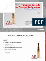 Tungsten Carbide Armor Piercing Bullet