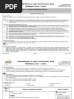 2012-2013 Enhanced Instructional Transition Guide Mathematics Grade 7 Unit 02