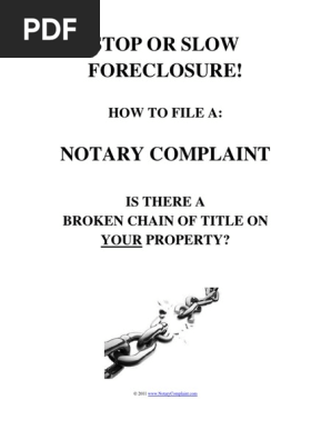 Notary Complaint Guide