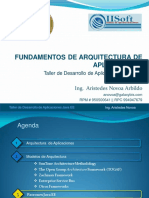 Presentacion Sesion 01 Tema Fundamentos de Arquitectura de Aplicaciones v1