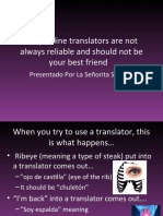 Why Translators Are Not Firends