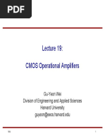 Lect 19 CMOS Opamps