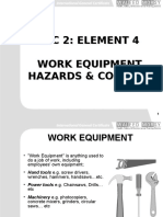 IGC2 Element 4 Work Equipment