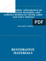 Restorative Materials&Foreign Bodies