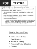 Textile Basic Spinning