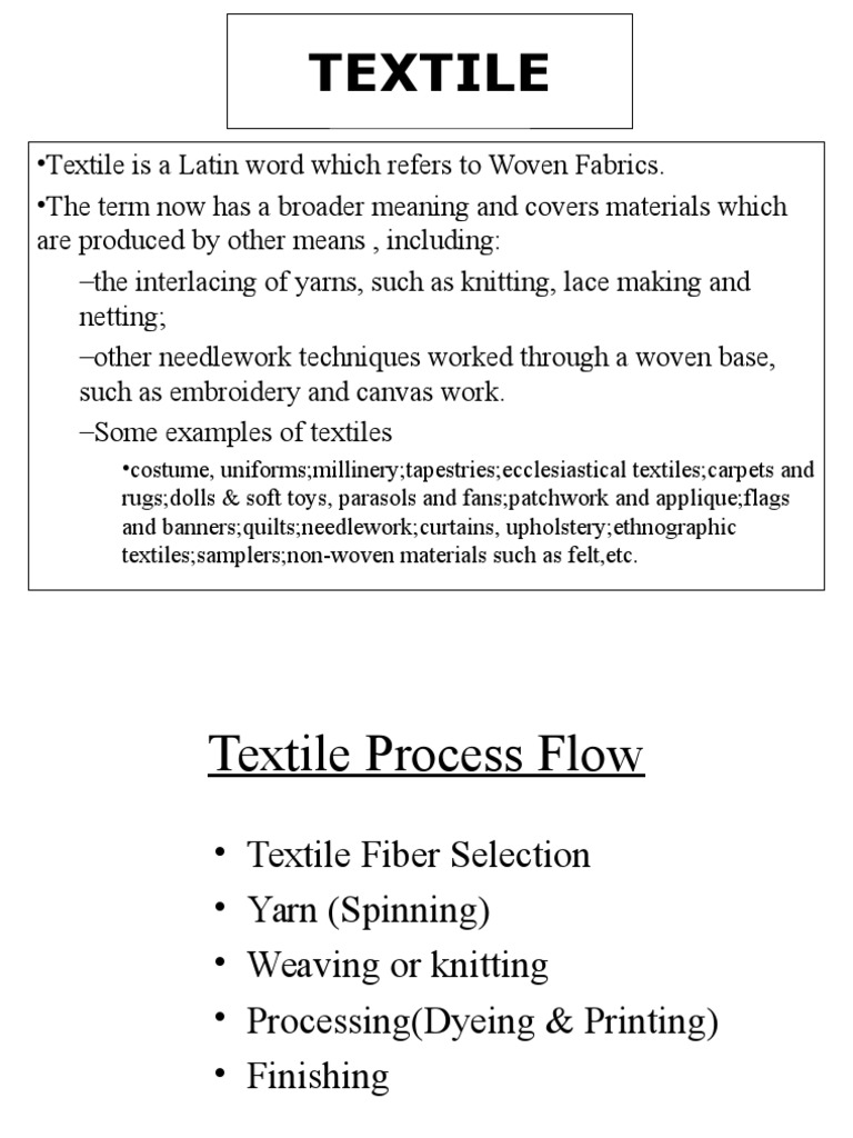 Spinning Process in Textile Manufacturing | PDF | Spinning (Textiles ...