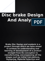 Brake Disk Analysis