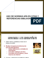 Normas Apa - Citas y Referencias