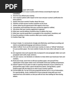 position paper rules