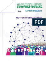 CFTC Motion d'Orientation