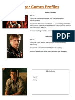 Hunger Games Profiles