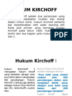 Hukum Kirchoff 1 Dan 2