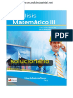 Solucionario Analisis Matematico III Eduardo Espinoza Ramos