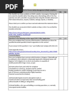 PSM Compliance Checklist