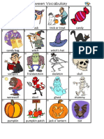 Halloween-Vocabulary With Pictures