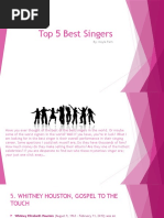 top 5 best singers